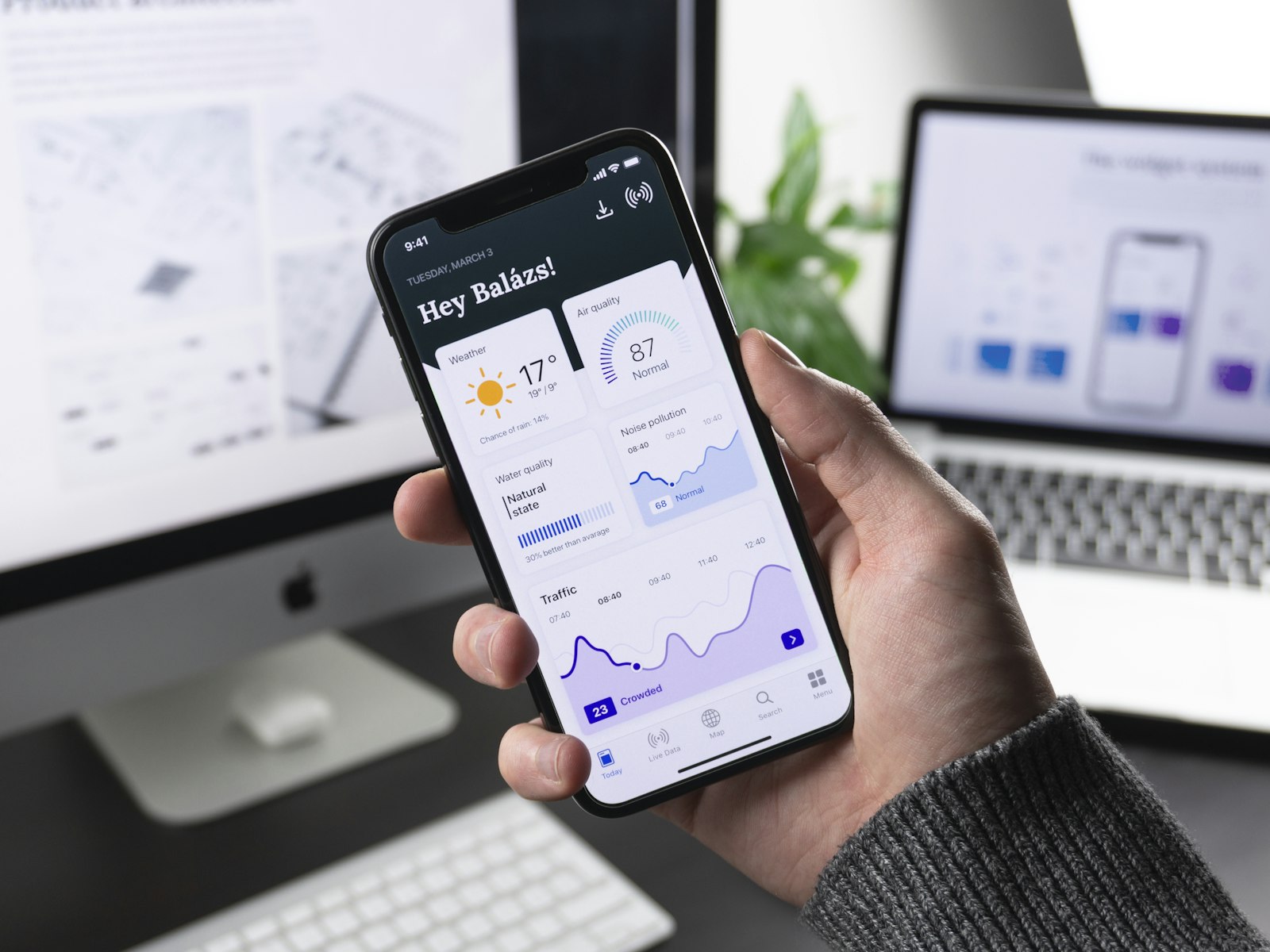 Mobile app prototyping and testing