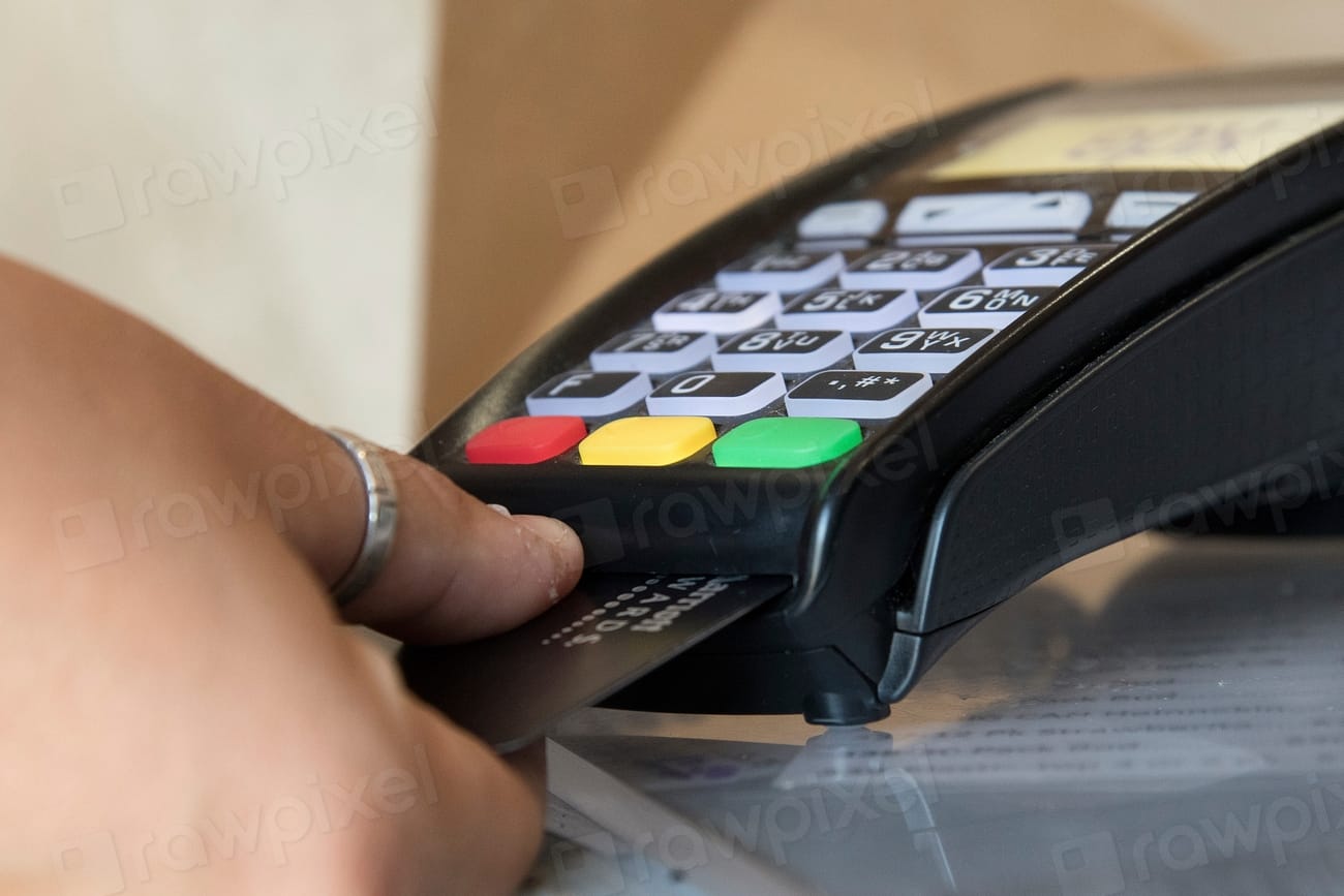 A contactless card payment terminal