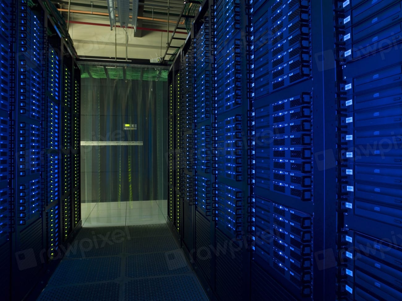 Servers in a data centre