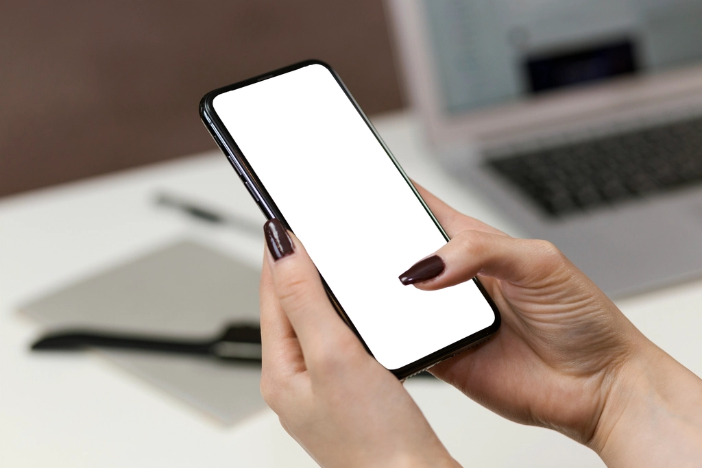 App screens on a smartphone