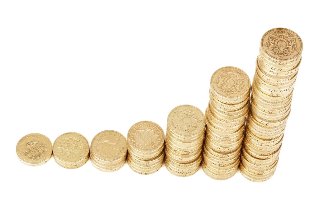 A rising chart showing business growth