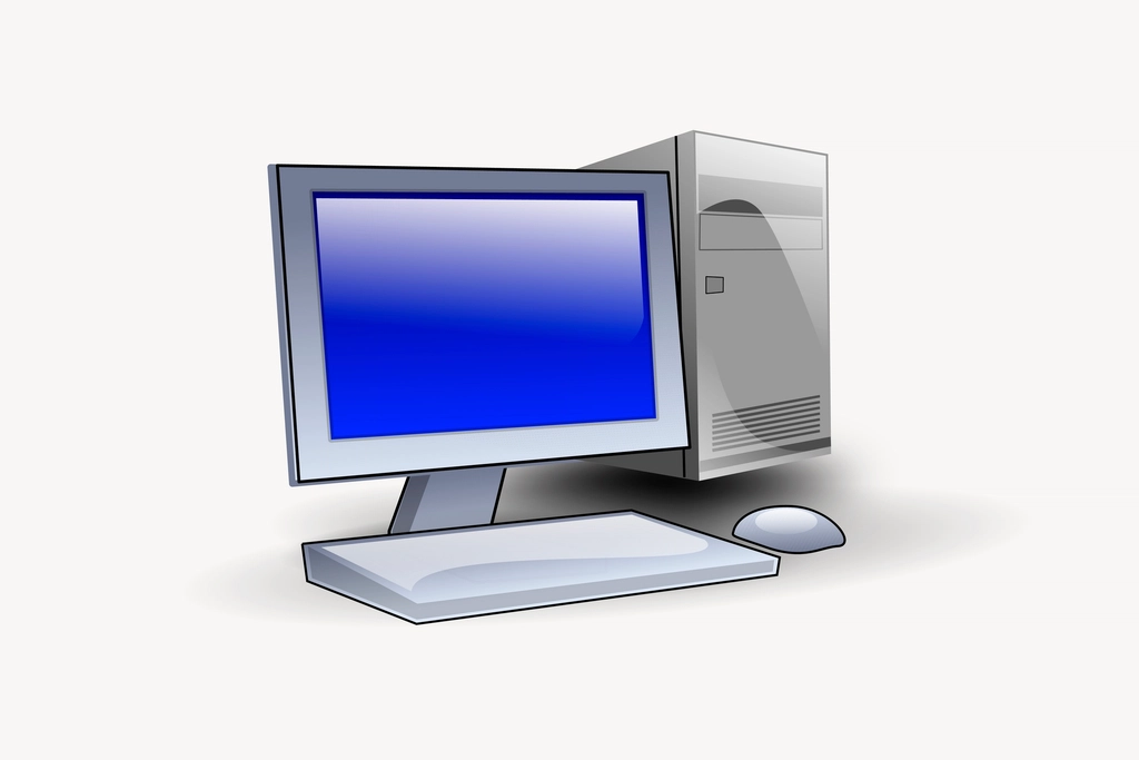 A designer working on a large screen