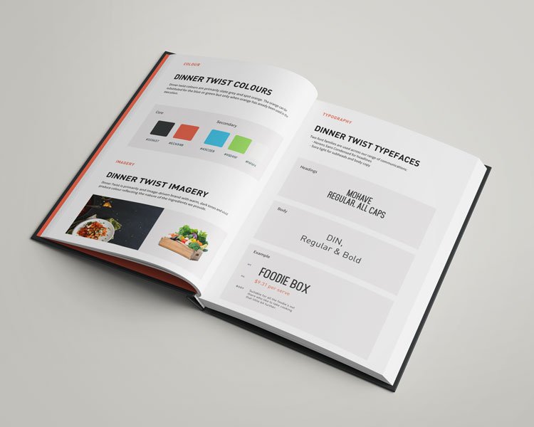 Dinner Twist brand book