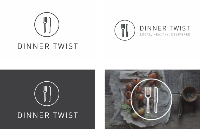 Dinner Twist logo redesign
