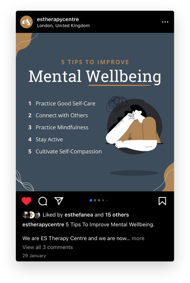 ES Therapy applied identity