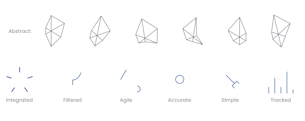 iCetana refined logo set