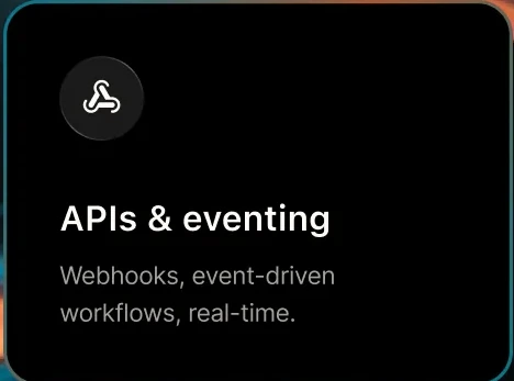 MVNO.dev capability: APIs and eventing, webhooks and real-time workflows