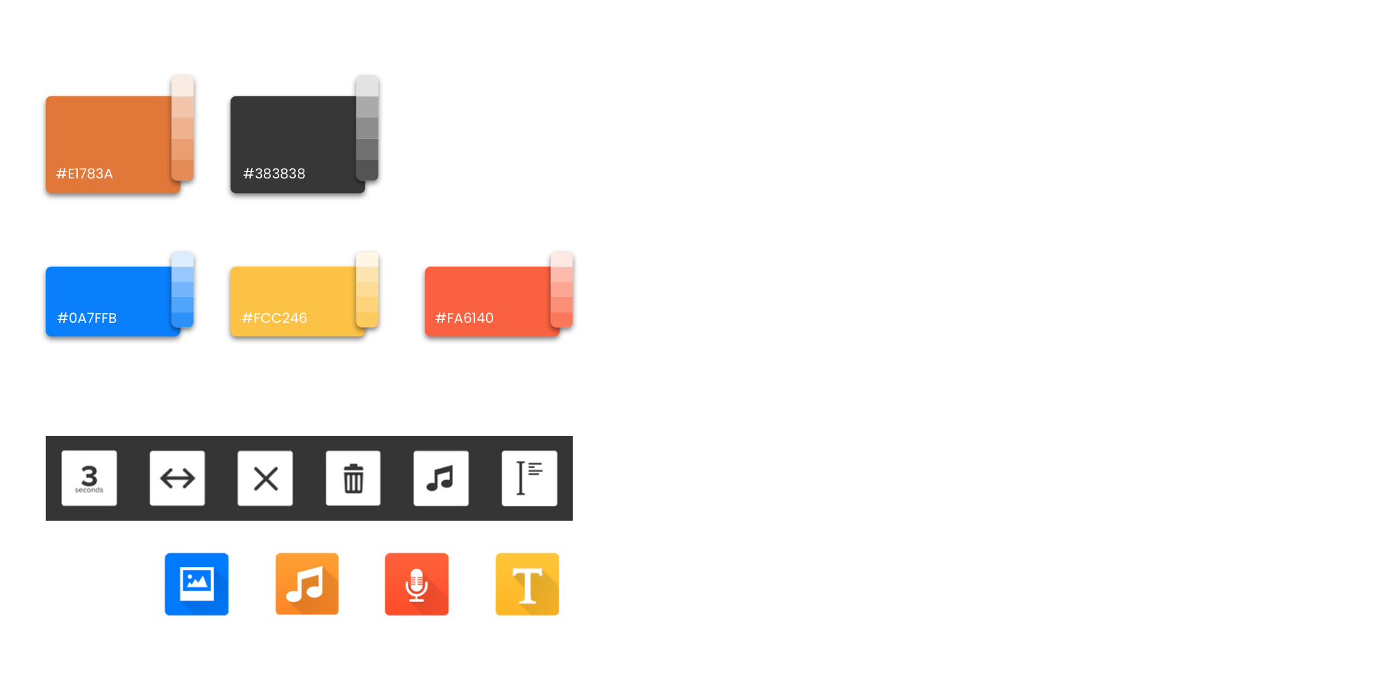 My Life Story style guide