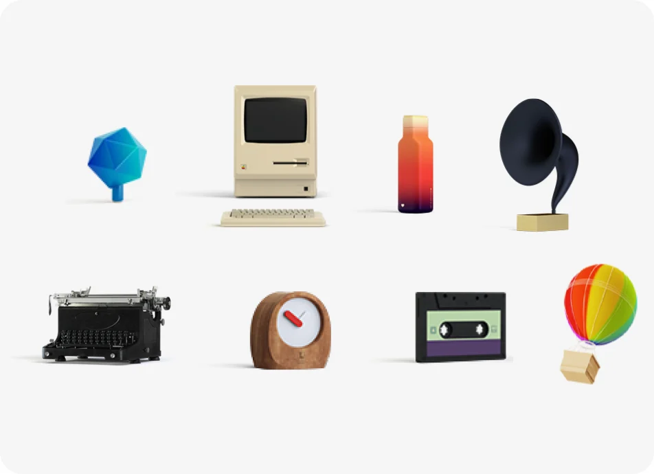 Our Online Canteen photographic iconography