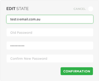 Our Online Canteen screen