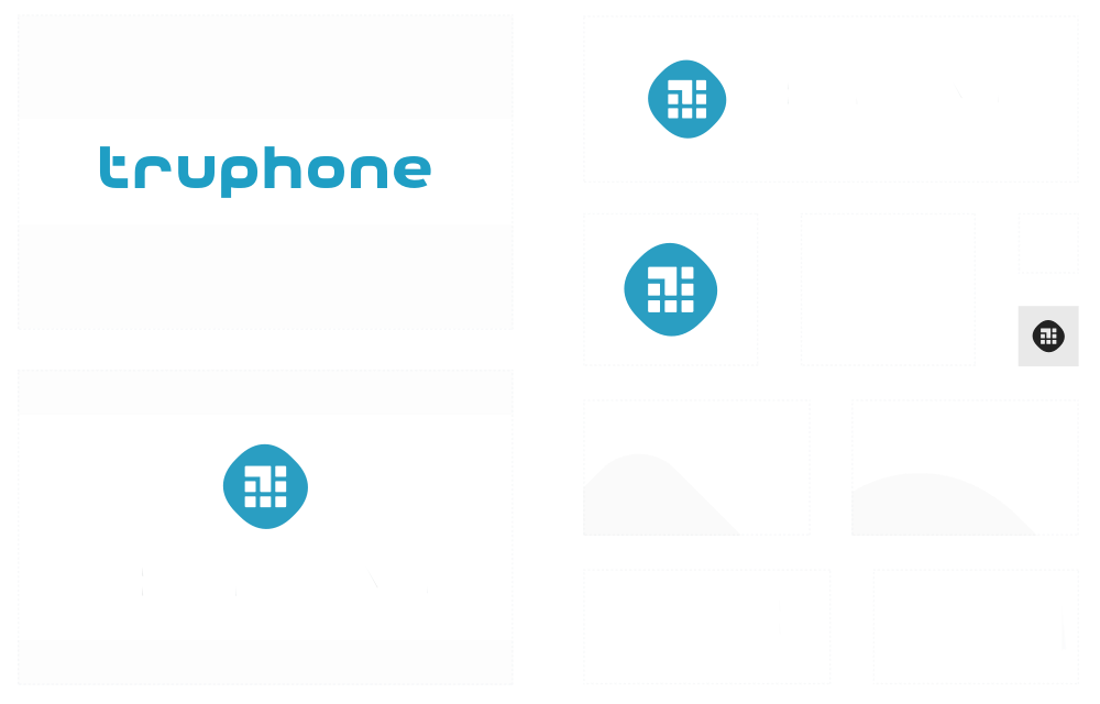 Truphone logo exploration